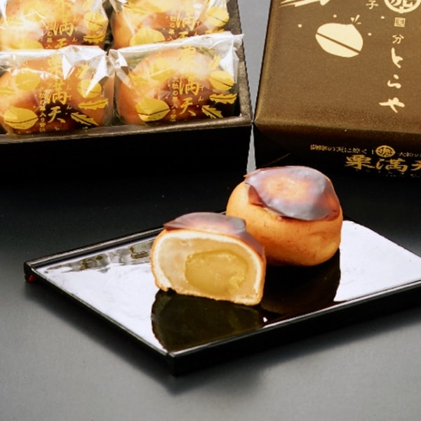 栗満天 (8個入) / 霧や櫻や 薩摩菓子処とらや 公式菓子通販ショップ